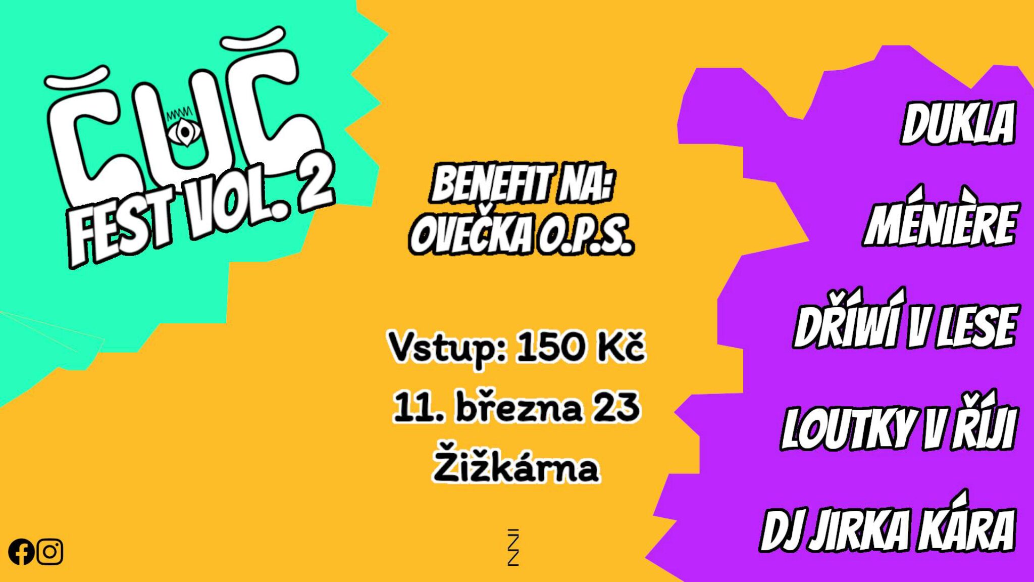 plakát k akci ČUČ Fest vol. 2