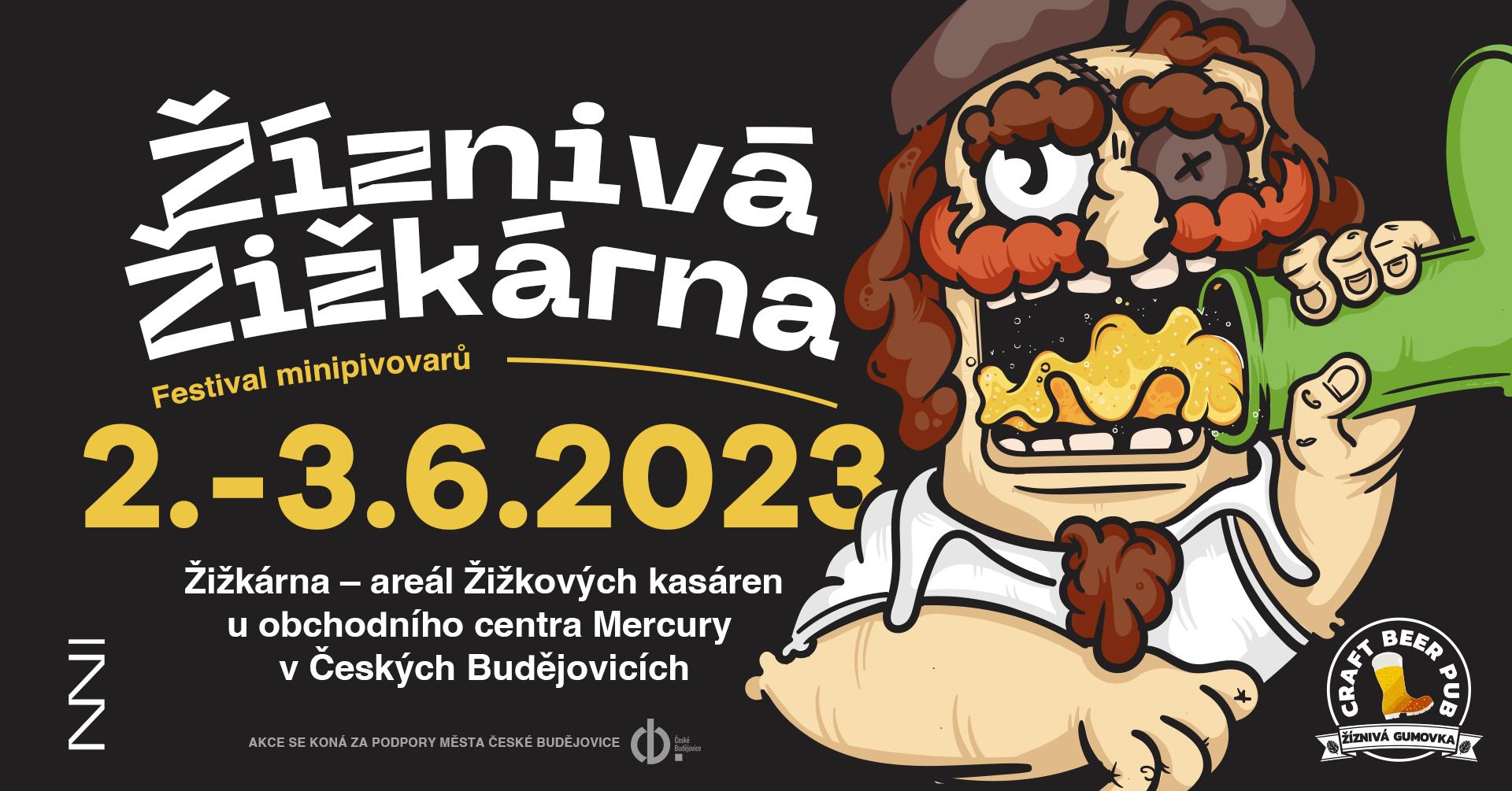 plakát k akci Žíznivá Žižkárna den 1.