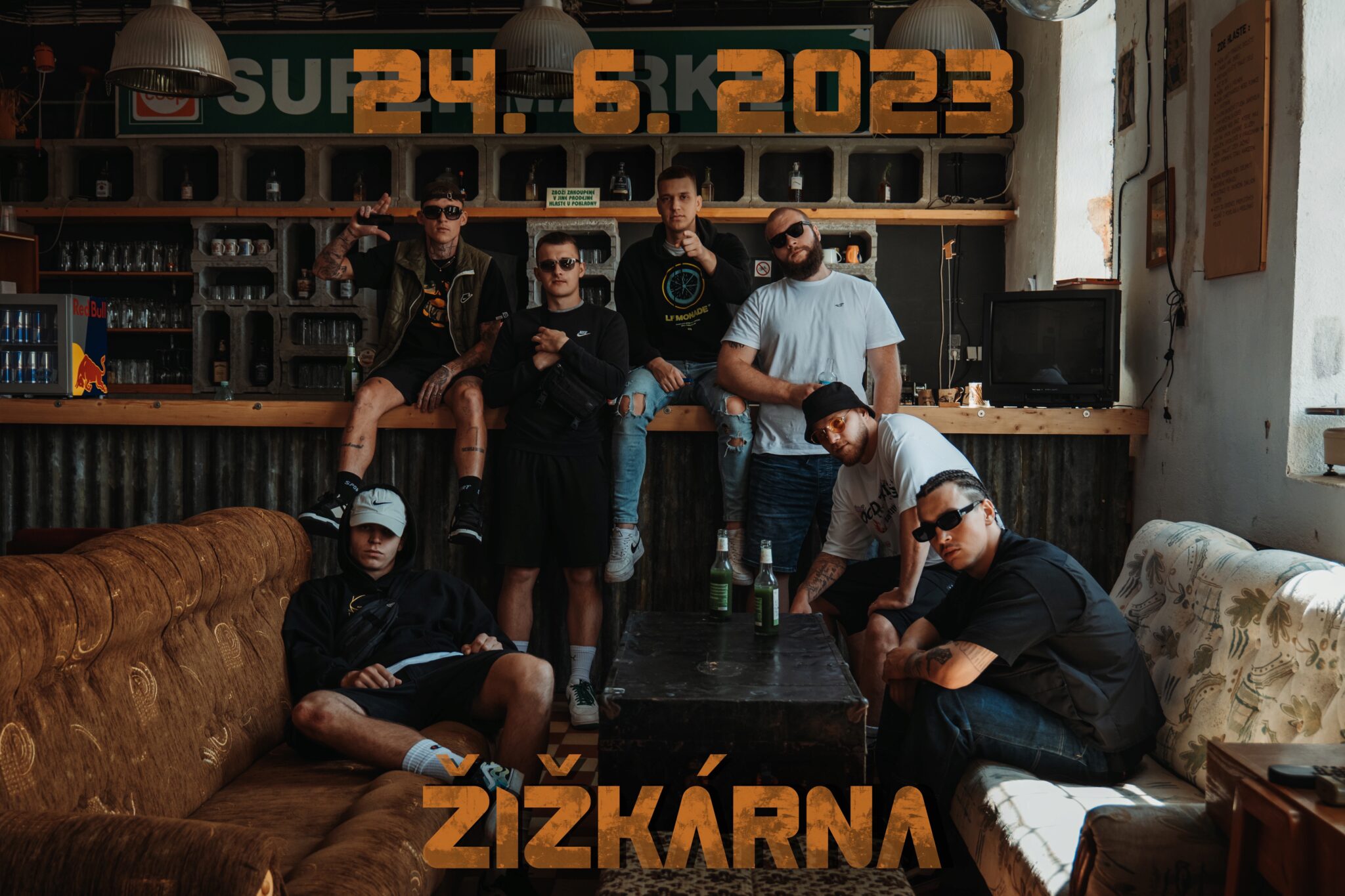 plakát k akci TBBS // Žižkárna