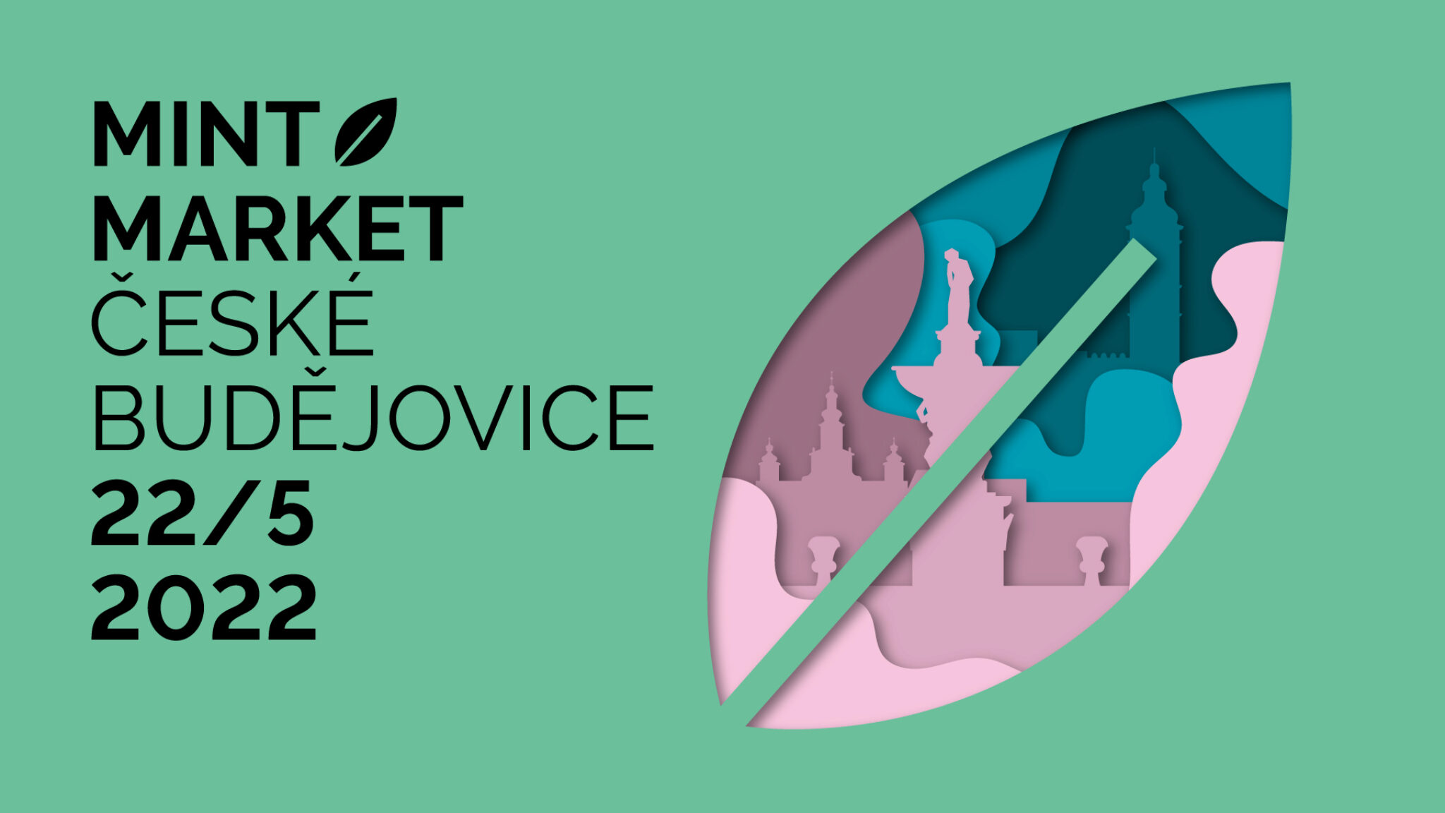 plakát k akci MINT Market České Budějovice JARO